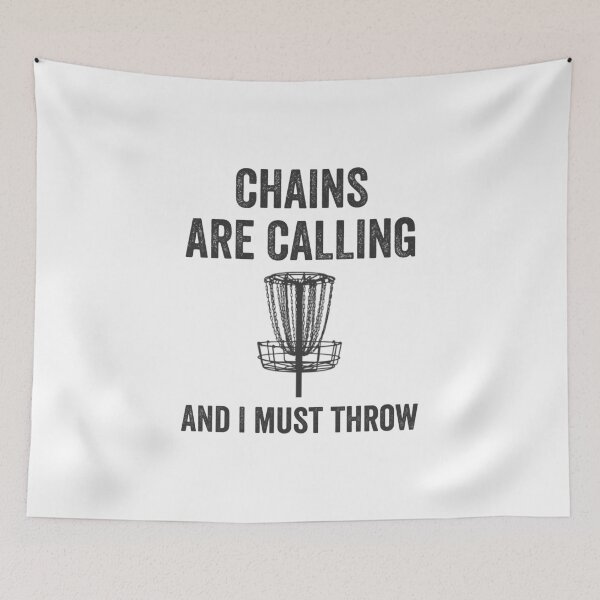 Item preview, Funny Disc Golf Chains are Calling and I Must Throw Frolf Folf designed and sold by farhanhafeez.
