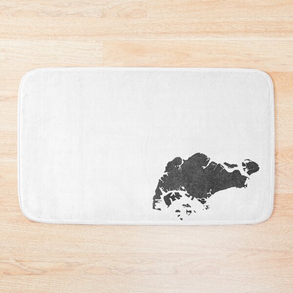 Item preview, Singapore Map with Regions designed and sold by Naoswestvillage.