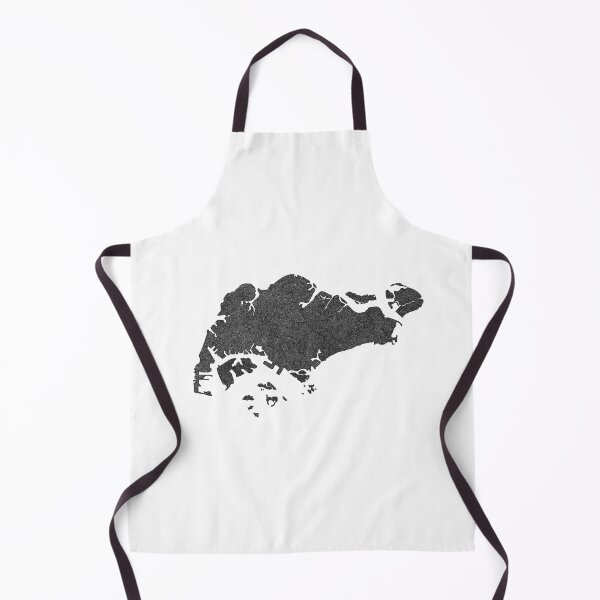 Item preview, Singapore Map with Regions designed and sold by Naoswestvillage.