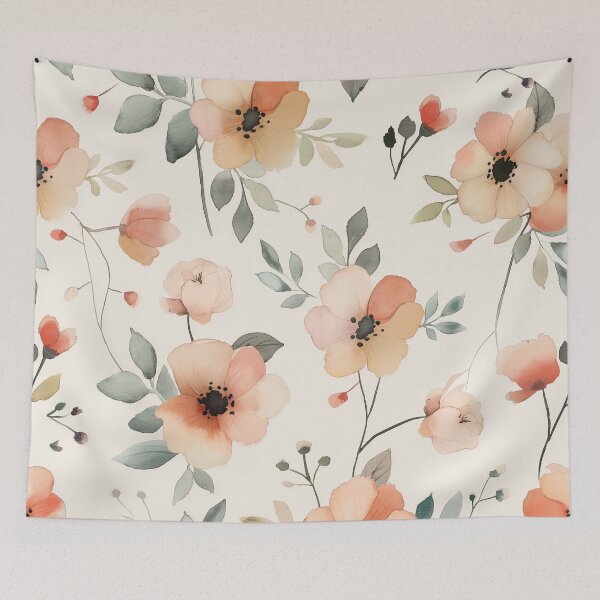 Item preview, Floral , hand painted style, flower designed and sold by Sijtipat.