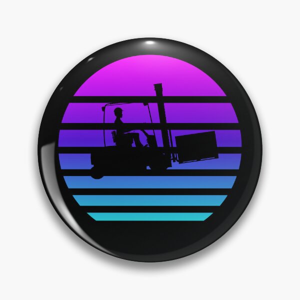 Artikelvorschau, Forklift Operator Vaporwave Certified Forklift Operator Gear entworfen und verkauft von DynamicDesign.