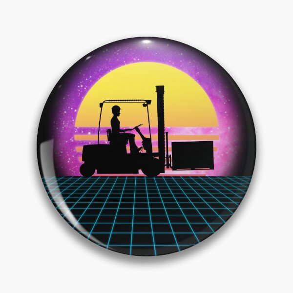 Artikelvorschau, Forklift Operator Vaporwave Certified Forklift Operator Gear entworfen und verkauft von DynamicDesign.