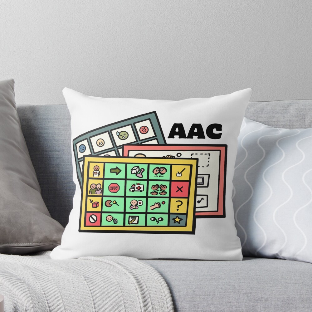 Item preview, Throw Pillow designed and sold by Awiseowl.