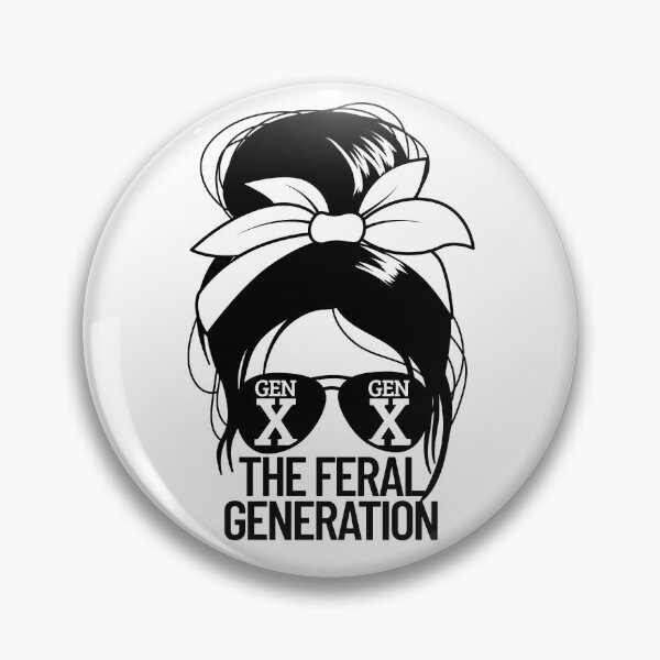 Item preview, Gen X The Feral Generation Women's Messy Bun Gen X Gear designed and sold by DynamicDesign.