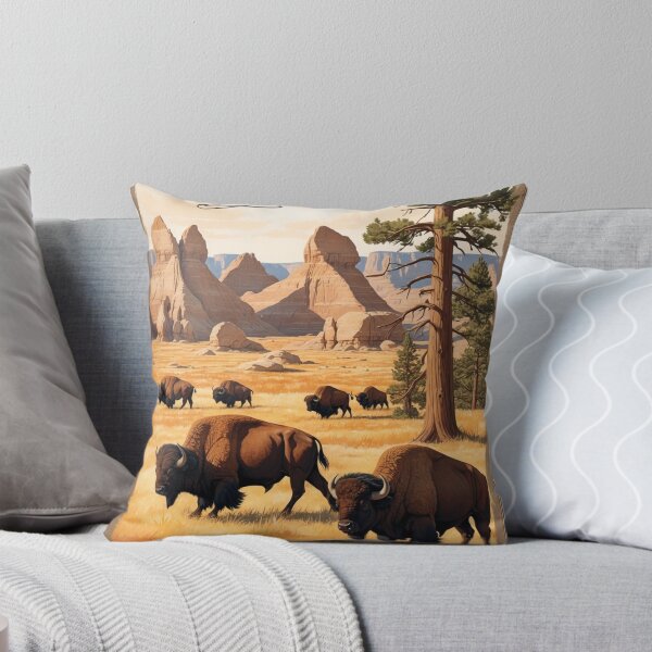 Item preview, Theodore Roosevelt National Park Postcard Vintage Retro Travel Vintage designed and sold by TravelPostcardGems.