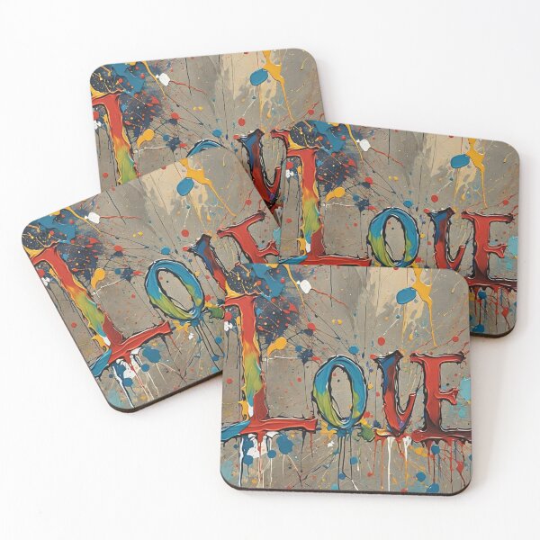 Item preview, Love Splash designed and sold by CatsArtStore.