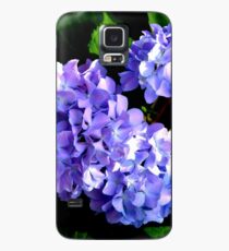 Funda/vinilo para Samsung Galaxy Hortensias de bígaro