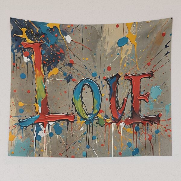 Item preview, Love Splash designed and sold by CatsArtStore.