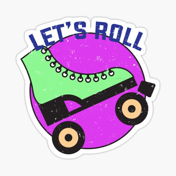 "Roller Skate Design for Lovers of Roller Skating" Sticker for Sale by