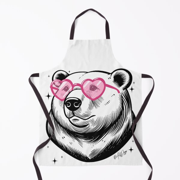 Item preview, Cool Bear with Heart Sunglasses designed and sold by Albert Diggs.