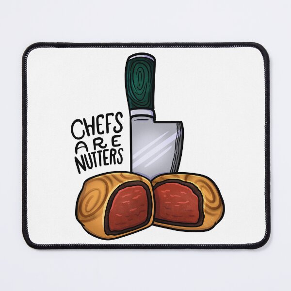 Item preview, Chefs are Nutters Sliced Wellington - Funny Chef Humor designed and sold by mcrow-creations.
