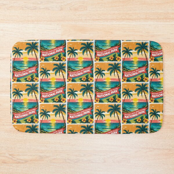 Item preview, Virgin Islands National Park Postcard Vintage Retro Travel Vintage designed and sold by TravelPostcardGems.