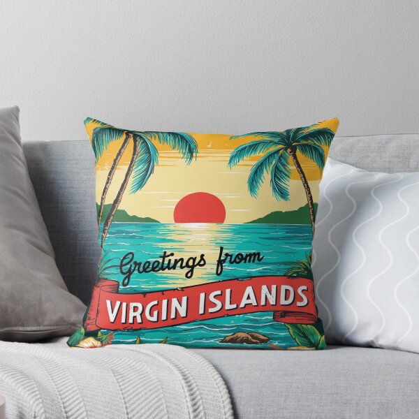 Item preview, Virgin Islands National Park Postcard Vintage Retro Travel Vintage designed and sold by TravelPostcardGems.