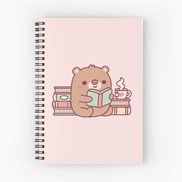 Item preview, Cute Brown Bear Reading A Book designed and sold by rustydoodle.