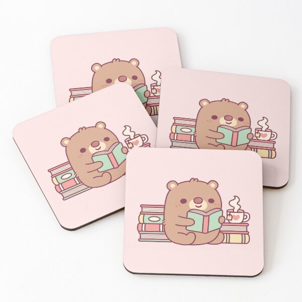 Item preview, Cute Brown Bear Reading A Book designed and sold by rustydoodle.