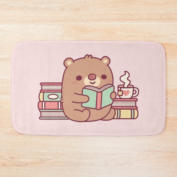 Item preview, Cute Brown Bear Reading A Book designed and sold by rustydoodle.