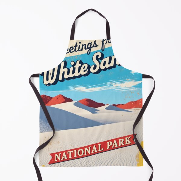 Item preview, White Sands National Park Postcard Vintage Retro Travel Vintage designed and sold by TravelPostcardGems.