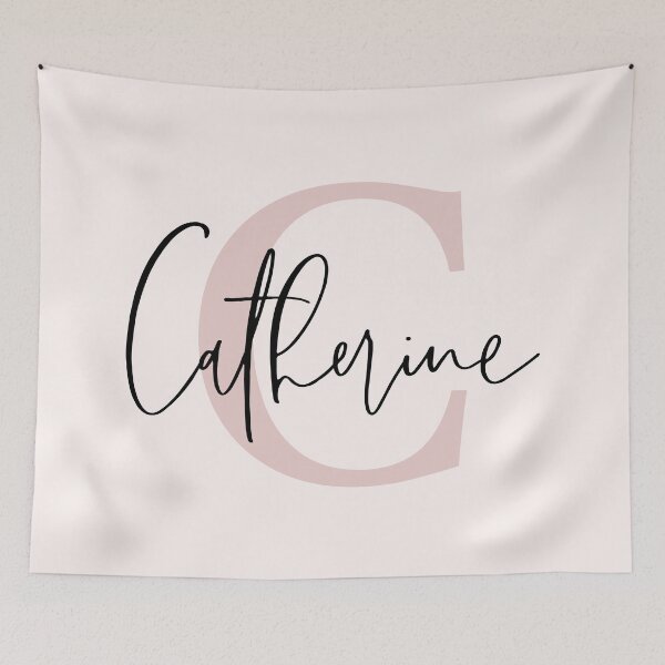 Item preview, Catherine - Custom name on black cursive font designed and sold by To the Lua.