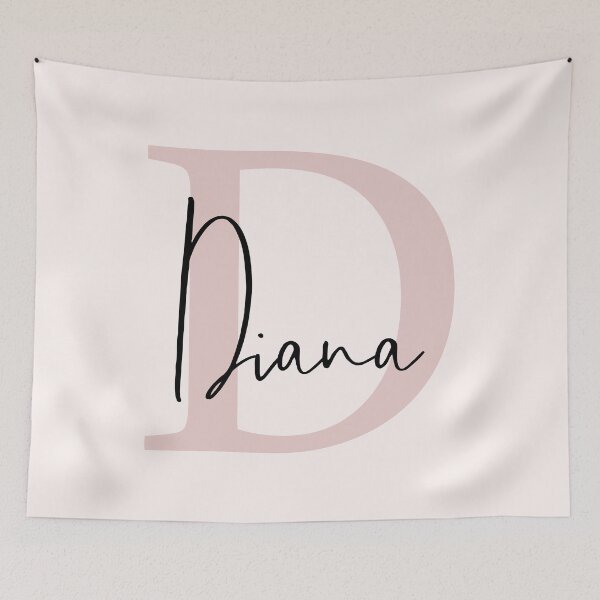Item preview, Diana - Custom name on black cursive font  designed and sold by To the Lua.