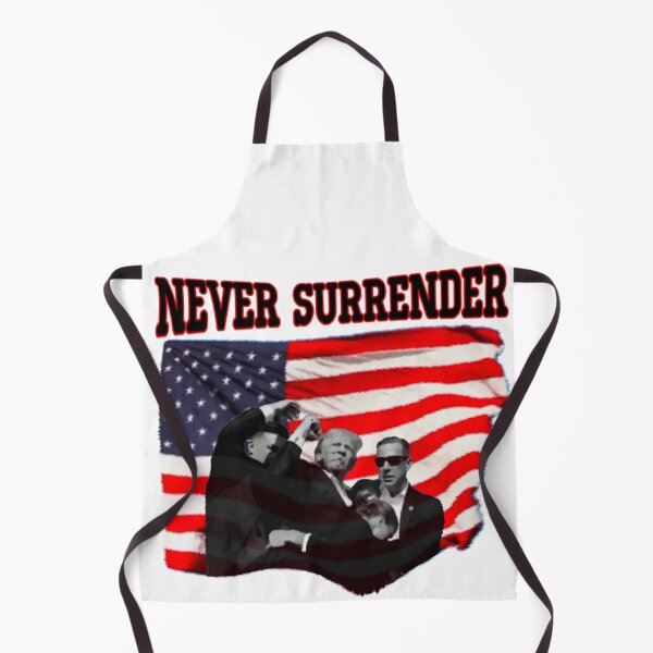 Item preview, Trump never surrender  designed and sold by JackDraws88.