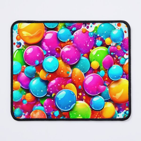 Item preview, Colorful Bubble Explosion designed and sold by Health And Fitness Posts e-Store.