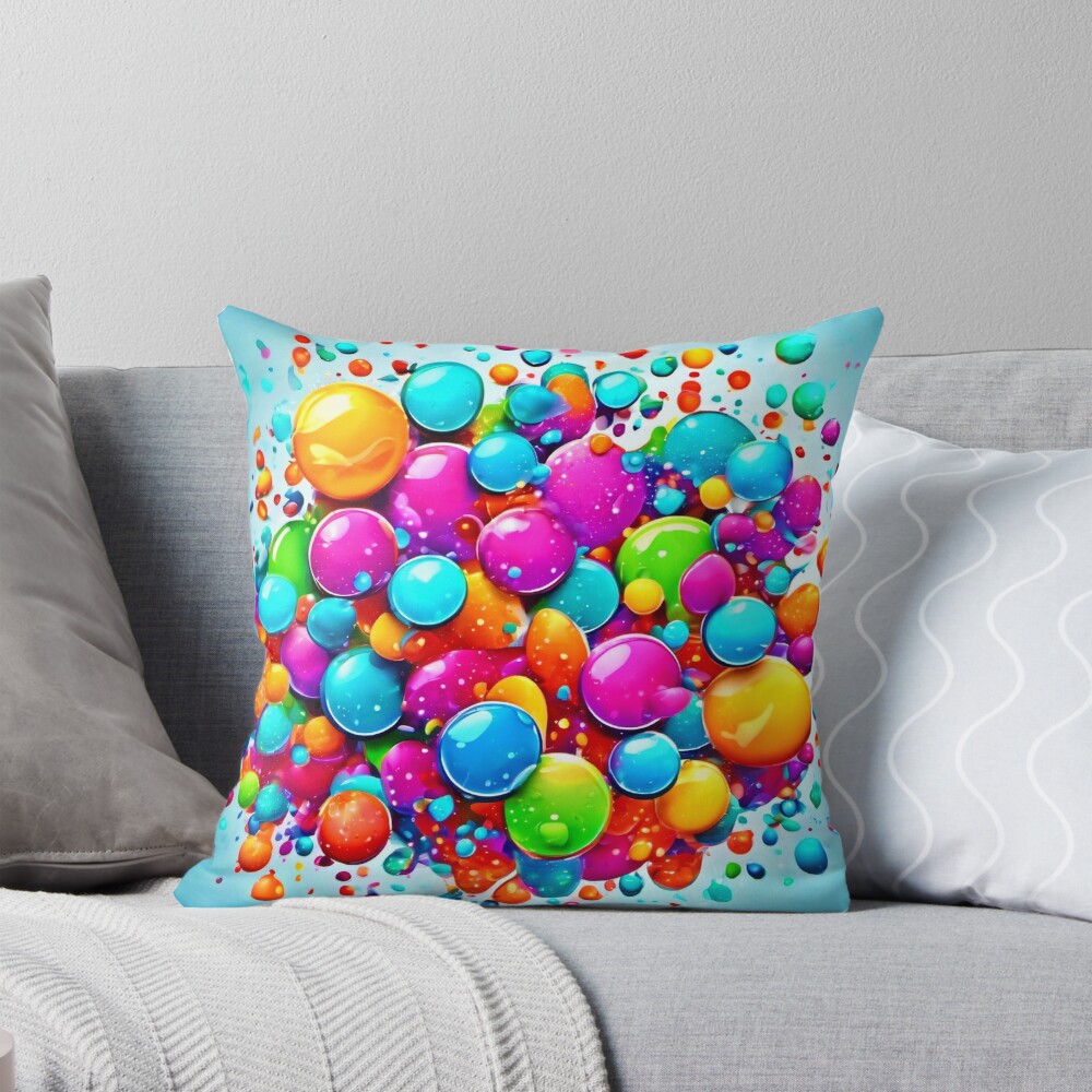 Item preview, Throw Pillow designed and sold by Unique-Design-4.