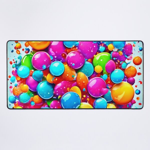 Item preview, Colorful Bubble Explosion designed and sold by Health And Fitness Posts e-Store.