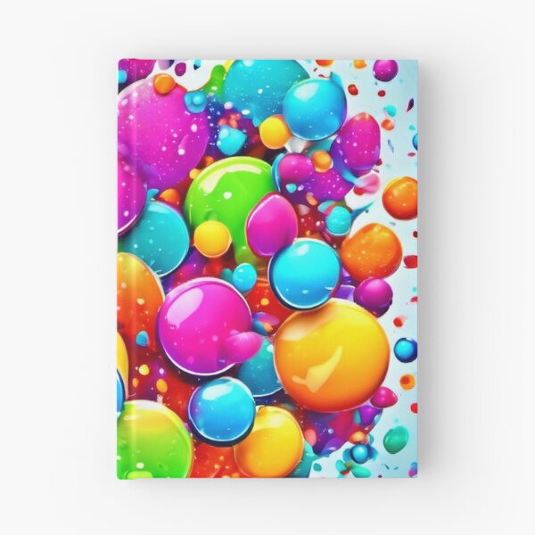 Item preview, Colorful Bubble Explosion designed and sold by Health And Fitness Posts e-Store.