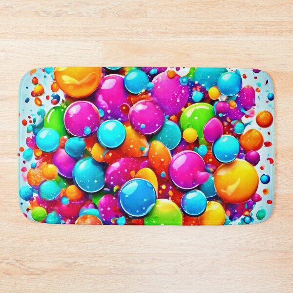Item preview, Colorful Bubble Explosion designed and sold by Health And Fitness Posts e-Store.