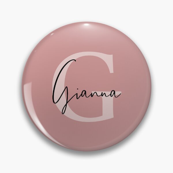 Item preview, Gianna - Custom name on black cursive font  designed and sold by To the Lua.