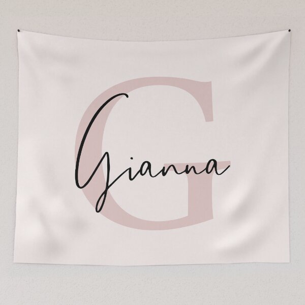 Item preview, Gianna - Custom name on black cursive font  designed and sold by To the Lua.