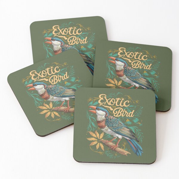 Item preview, Exotic bird t-shirt design  designed and sold by Shorazu.