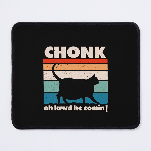 Vista previa del artículo con la obra «Chonk Cat - ¡Oh, Dios mío, ya viene!», diseñado y vendido por ruinzahelva.