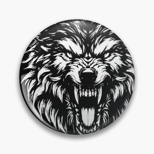 Item preview, Dark Art Wolf Beast Horror Wild Life Night Vintage Grunge Tattoo designed and sold by MORSPECTIVE.