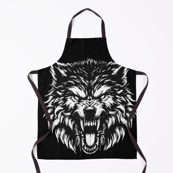 Item preview, Dark Art Wolf Beast Horror Wild Life Night Vintage Grunge Tattoo designed and sold by MORSPECTIVE.
