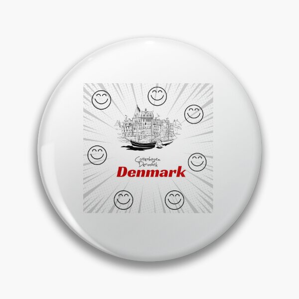 Item preview, Denmark known for its happiness. designed and sold by Blessed4ever.