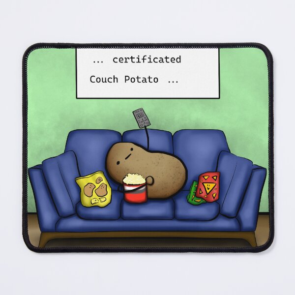 Item preview, Certificated Couch Potato designed and sold by Vannoffel.