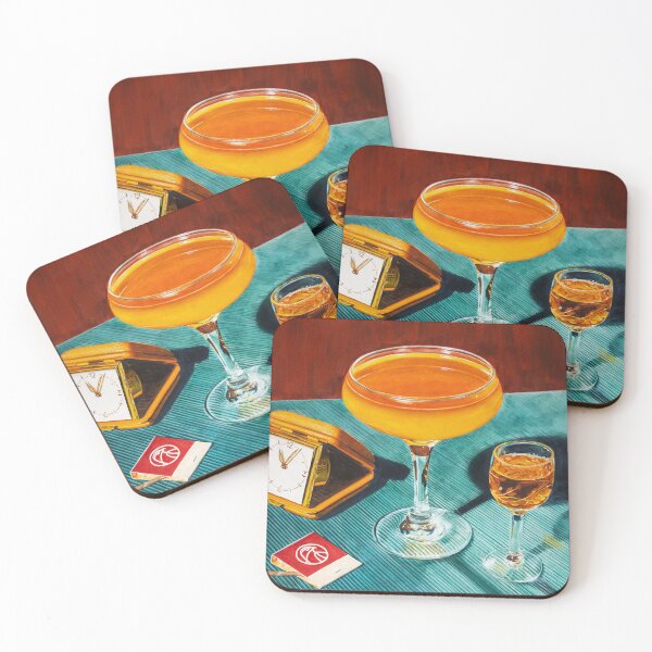 Item preview, The Cocktail Lounge - Watercolour Painting designed and sold by ApricotSilk.