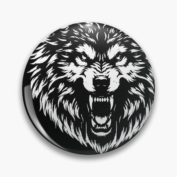 Item preview, Dark Art Wolf Beast Horror Wild Life Night Vintage Grunge Tattoo designed and sold by MORSPECTIVE.