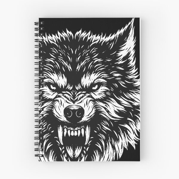 Item preview, Dark Art Wolf Beast Horror Wild Life Night Vintage Grunge Tattoo designed and sold by MORSPECTIVE.