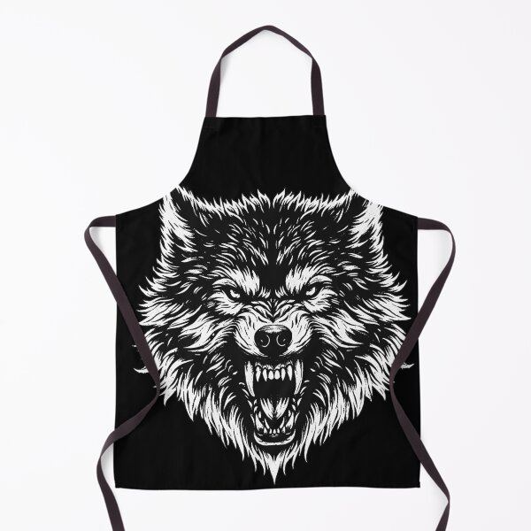 Item preview, Dark Art Wolf Beast Horror Wild Life Night Vintage Grunge Tattoo designed and sold by MORSPECTIVE.