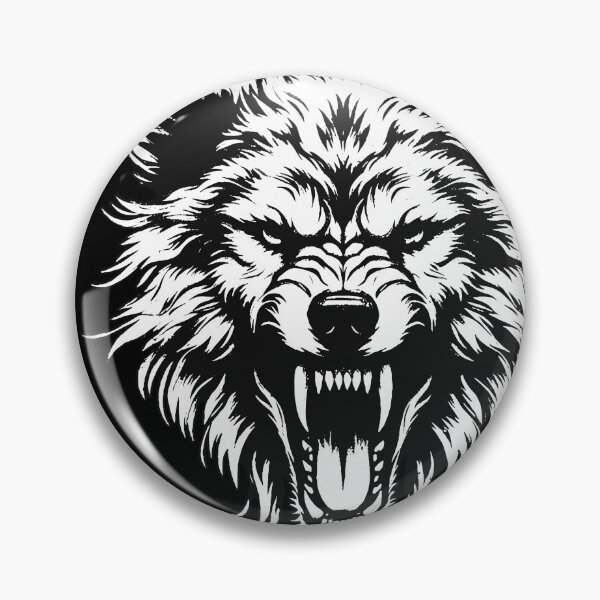 Item preview, Dark Art Wolf Beast Horror Wild Life Night Vintage Grunge Tattoo designed and sold by MORSPECTIVE.