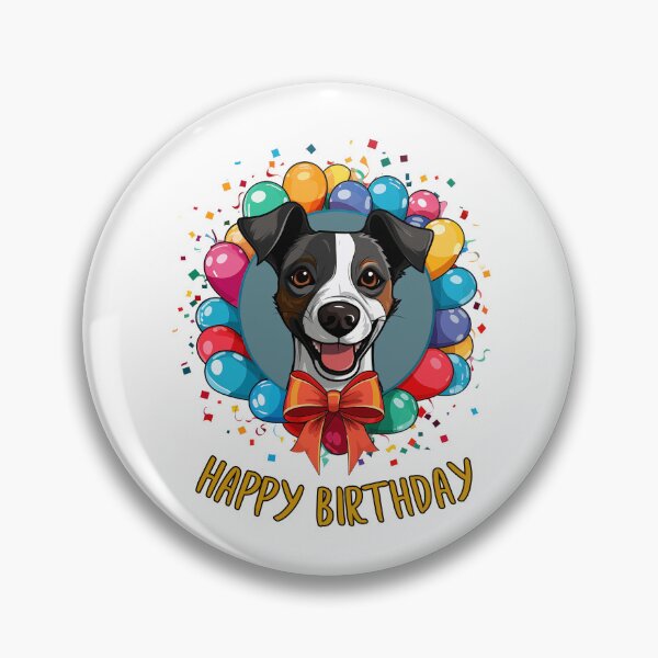 Item preview, Birthday Jack Russell - Tri Color -  Happy Birthday! designed and sold by wotsthis.