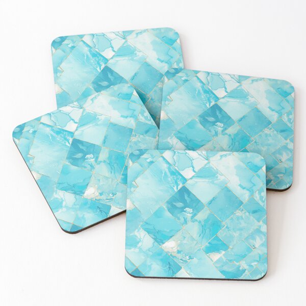 Item preview, Turquoise Marble | Seamless designed and sold by Unrooted.