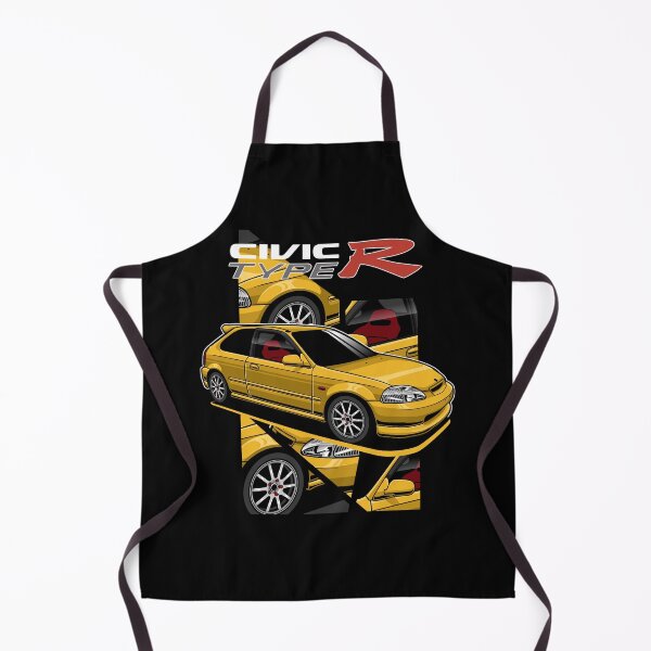 Item preview, Honda Civic Type R Yellow designed and sold by vektoranda.