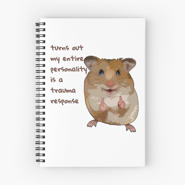 Aperçu de l'œuvre Hamster traumatisé créée et vendue par UnderbiteShop.