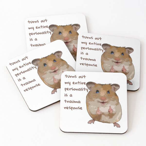 Item preview, Trauma Hamster designed and sold by UnderbiteShop.