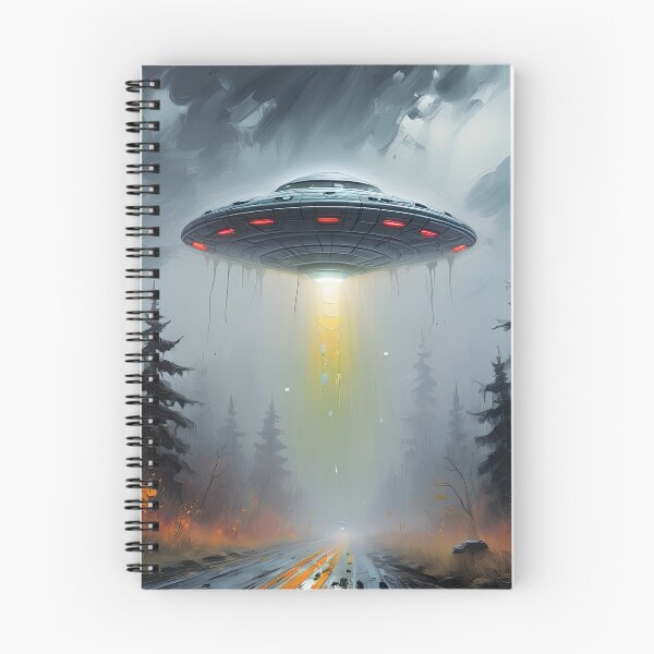 Item preview, UFO over the Road designed and sold by roswellboutique.