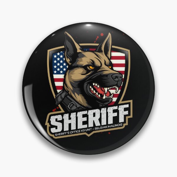 Item preview, Sheriff's Office K9 Unit - Belgian Malinois designed and sold by GarmentMonkeyCo.