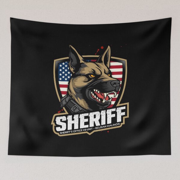 Item preview, Sheriff's Office K9 Unit - Belgian Malinois designed and sold by GarmentMonkeyCo.